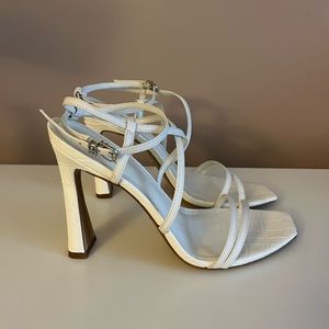 CHARLES DAVID WHITE HEELS